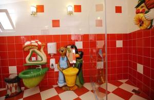 Koupelna v ubytování ARIA Mobile Home, Oaza Mira 5 Star Camping, Dalmatia