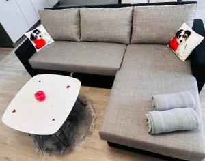 Posezení v ubytování Apartmani LU&LO