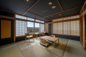 Posezení v ubytování Ryokan Ryokufuso