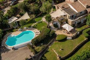 Vista aerea di ANDREA LUXURY APARTMENTS Villa in Porto Rotondo