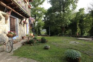 Zahrada ubytování Casa María Berna