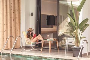 Bazén v ubytování S-Cape Hotel Fethiye nebo v jeho okolí