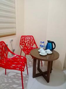 Area soggiorno di RNR Suites