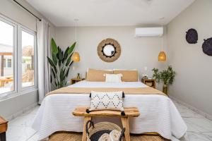 Voodi või voodid majutusasutuse EVA Resort toas