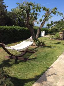 A garden outside Villa sul mare Rosa Marina