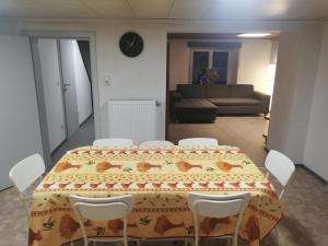 Posezení v ubytování Au Vieux Gouvy