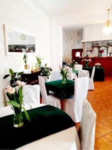 Posezení v ubytování Hotel Bursztyn