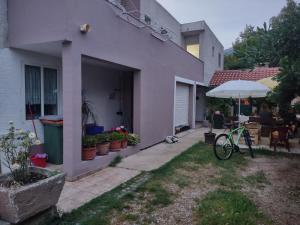 Zahrada ubytování Apartments Lana