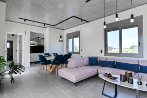 Ruang duduk di Villa Beato