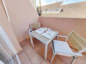 Balkón nebo terasa v ubytování Boliches House! Beach 200m Wifi