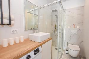 Koupelna v ubytování Apartment Sidro + 27 fotografií