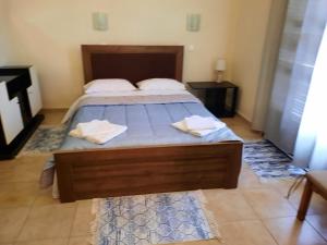 Postel nebo postele na pokoji v ubytování Villa Bianca