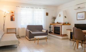 Posezení v ubytování Villa Poseidon