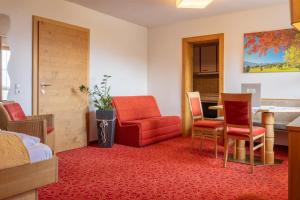 Posezení v ubytování Aparthotel DAS Hochkönig