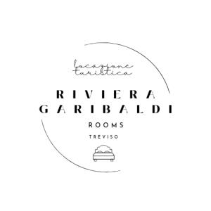 a logo for a hotel in the middle of a circle at Riviera Garibaldi in Treviso