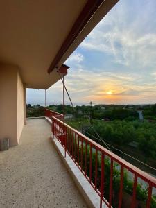 En balkong eller terrass på Eva's Apartments with great view