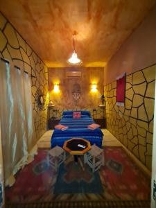 Posezení v ubytování Riad Tigmi du Soleil