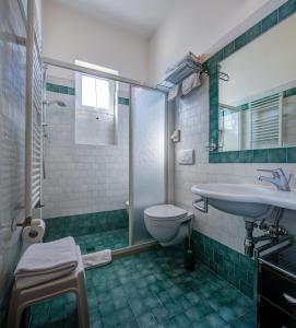 Ванная комната в Hotel Boston
