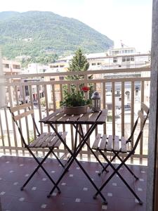 Widok na góry z tego apartamentu