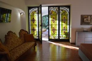 Posezení v ubytování B&B Garden Grazia
