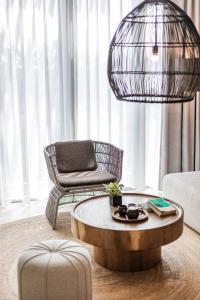 Ruang duduk di 了了礁溪 Vivir Jiaoxi Hotel