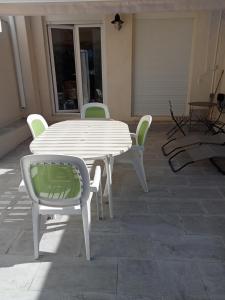 Balkón nebo terasa v ubytování chez jean.mi