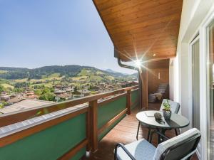 Widok na góry z tego hotelu