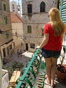 Балкон или терраса в Apartman Bella,ŠIBENIK,Croatia