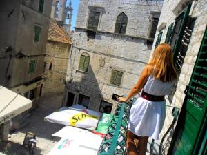 Балкон или терраса в Apartman Bella,ŠIBENIK,Croatia
