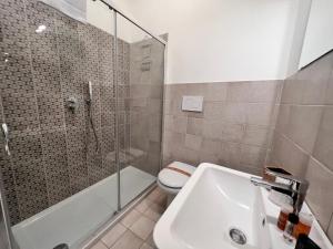 Koupelna v ubytování B&Beach Ospitalità Siciliana
