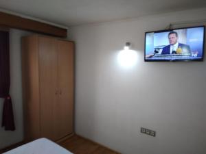 A television and/or entertainment centre at Apartman MV