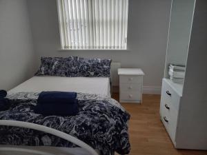 Voodi või voodid majutusasutuse Buncrana Class 5 double bed toas