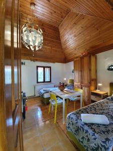 Uma área de estar em Bungalov Zahej Divčibare