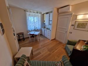 Posezení v ubytování Flat II