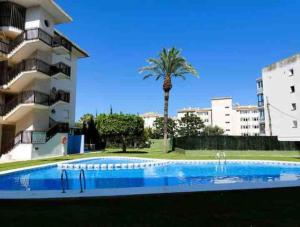 Bazén v ubytování Vibrant central Albir pad nebo v jeho okolí