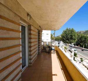 Balkón nebo terasa v ubytování Vibrant central Albir pad