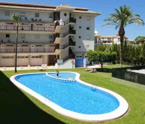 Bazén v ubytování Vibrant central Albir pad nebo v jeho okolí