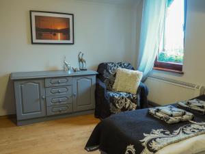 Łóżko lub łóżka w pokoju w obiekcie Apartamenty Świętego Wita