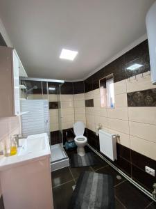 Koupelna v ubytování Кришталеві вершини