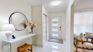 ห้องน้ำของ Modern bright cozy 3bed 3bath Vacation house in Ajax, greater Toronto area GTA, ON, Canada