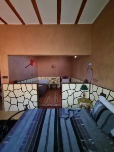 Posezení v ubytování Riad Tigmi du Soleil