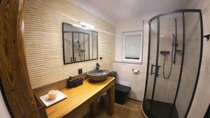 A bathroom at Apartmán Andrea