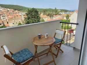 Balkón nebo terasa v ubytování Apartment Artemis Vis