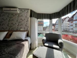 Χώρος καθιστικού στο Condado Di Merano 3 dorm Centro by Achei Gramado