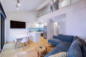 Χώρος καθιστικού στο Snow Ski Apartments 30