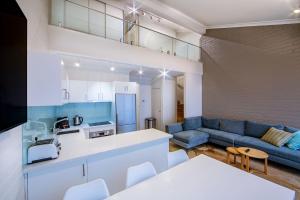 Η κουζίνα ή μικρή κουζίνα στο Snow Ski Apartments 30