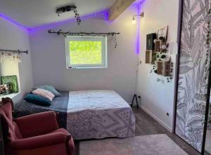 Postel nebo postele na pokoji v ubytování Maison privée style provençal