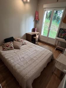 Postel nebo postele na pokoji v ubytování Maison privée style provençal