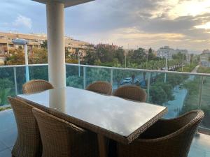 Balkon lub taras w obiekcie VoraMar 3 Playa Puerto de Sagunto