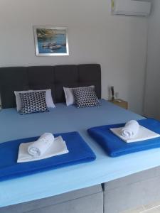 Postel nebo postele na pokoji v ubytování Apartman Klara